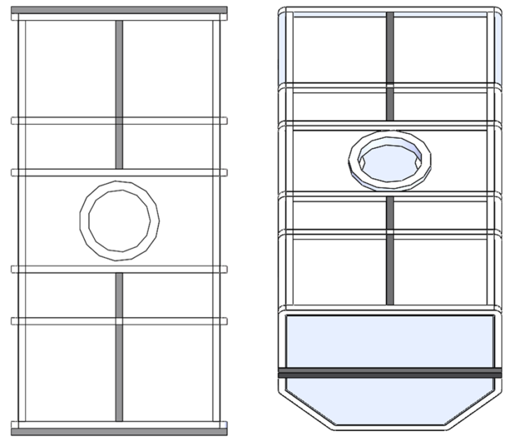 Figure 10. The 3rd variant, up ribs : Static Structural Analysis of ...